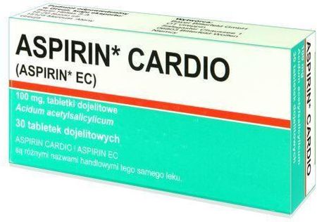 Bayer Aspirin Cardio 100 mg 30 tabl.
