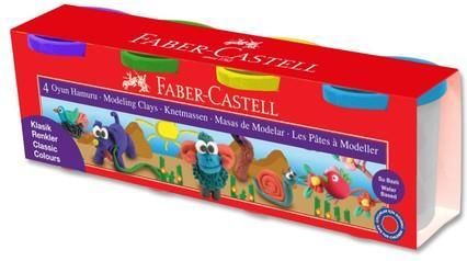 Faber Castell Modelina 4 Kolory Faber Castell