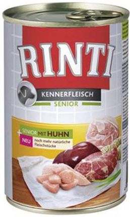 Rinti Pur Kennerfleisch Senior Kurczak 24X400G