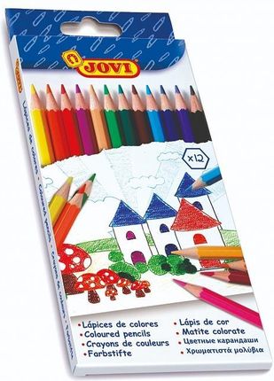 Jovi Kredki Ołówkowe 12 Kolorów