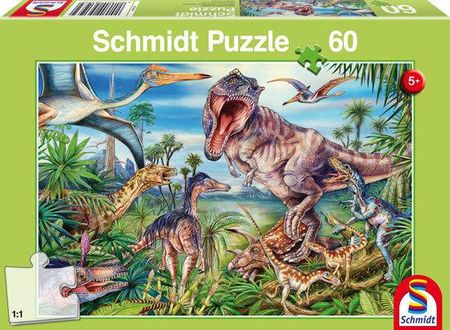Schmidt Spiele Puzzle Wśród Dinozaurów