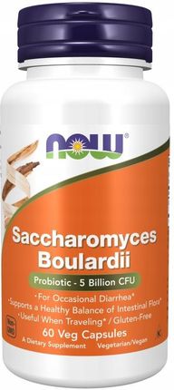 Now Foods Saccharomyces Boulardii 60 V kaps