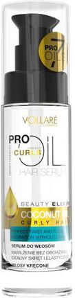Vollare Pro Oils Perfect Curls Serum Do Włosów Kręconych Coconut Oil 30 ml 
