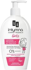 Zdjęcie AA Intymna Ochrona&Pielęgnacja kremowa emulsja do higieny intymnej Baby Girls 0% 300 ml - Elbląg