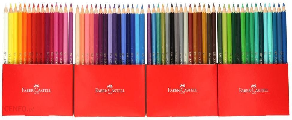 FABER-CASTELL ZAMEK Kredki ołówkowe 60 kolorów