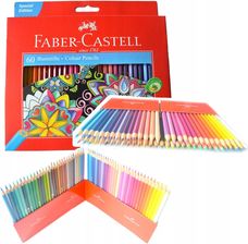 FABER-CASTELL ZAMEK Kredki ołówkowe 60 kolorów