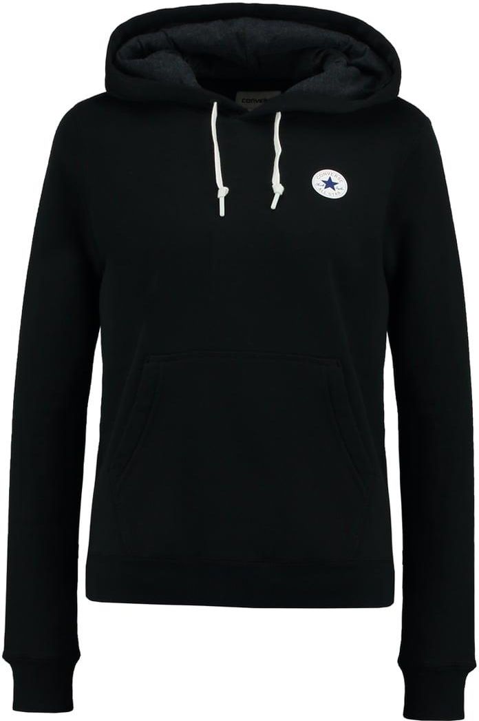 Converse CORE Bluza z kapturem black Converse CORE Bluza z kapturem black