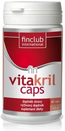 FinClub Vitakrilcaps olej z kryla 60 kaps.