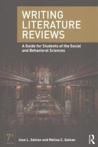 writing literature reviews jose galvan pdf