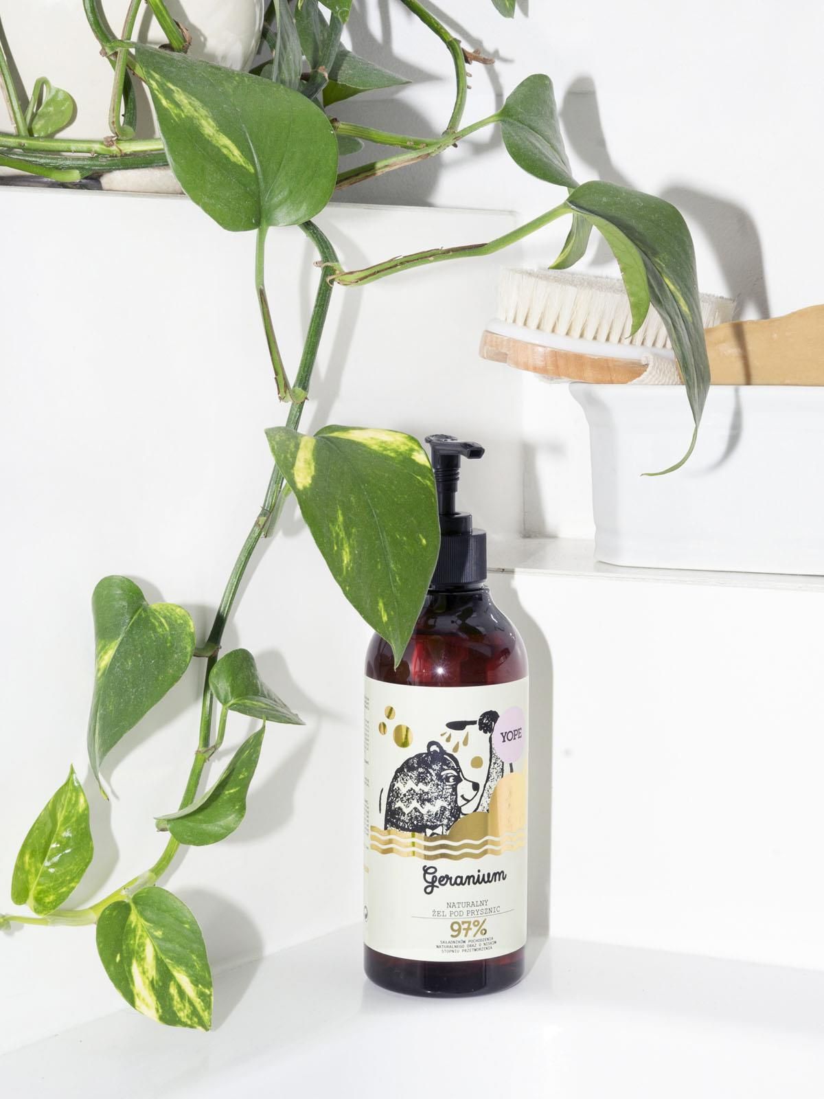 Yope Naturalny Żel Pod Prysznic Geranium 400ml - zdjęcie 1 Yope Naturalny Żel Pod Prysznic Geranium 400ml