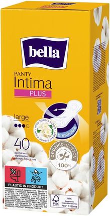 Bella Panty Intima Plus Wkładki Higieniczne Large 40  szt