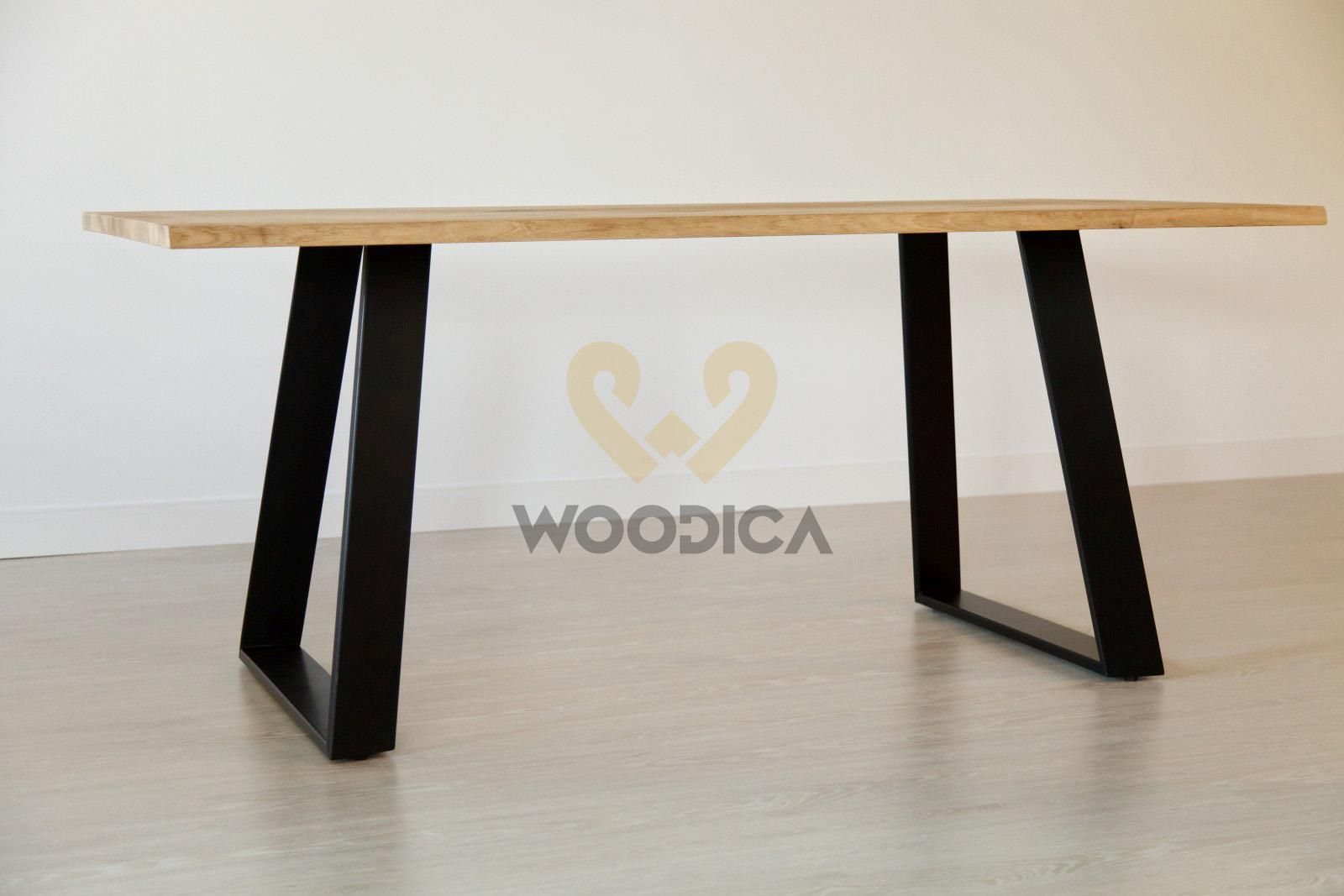 Woodica Stół Dębowy Na Metalowych Nogach 16 180x75x90 Opinie I