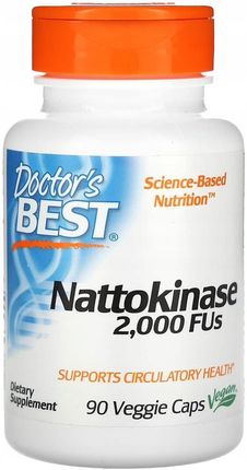 Doctors Best Nattokinase 2000 FUs 90 kaps.