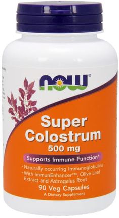 Now Foods Super Colostrum 500 mg 90 kaps.