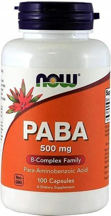 Now Foods PABA 100 kaps.