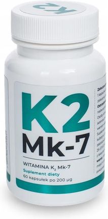 Visanto Naturalna witamina K2-MK7 200mcg 60 kaps