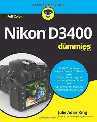Nikon D3400 For Dummies - King Julie Adair