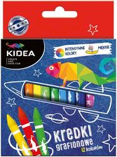Zdjęcie Kredki 12 Kolorów Świecowe Grafionowe Kidea - Lębork