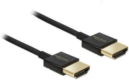 Delock Kabel High Speed HDMI Ethernet 0.25m Slim (85117)