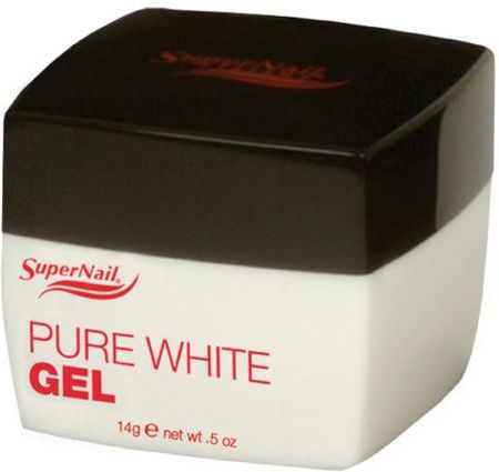 Supernail Żel Pure White Gel 14 g