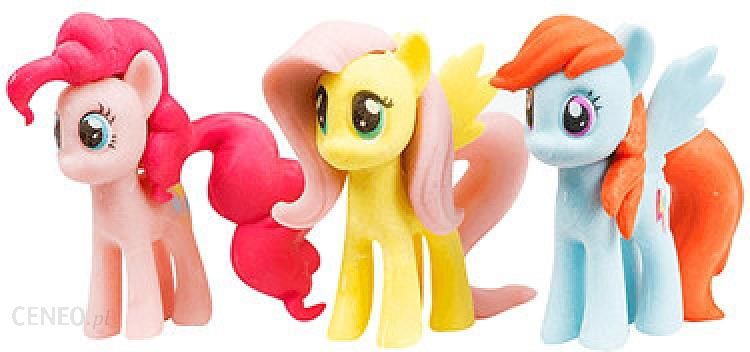 Hasbro My Little Pony Figurki 3D 3X Gumki Do Ścierania