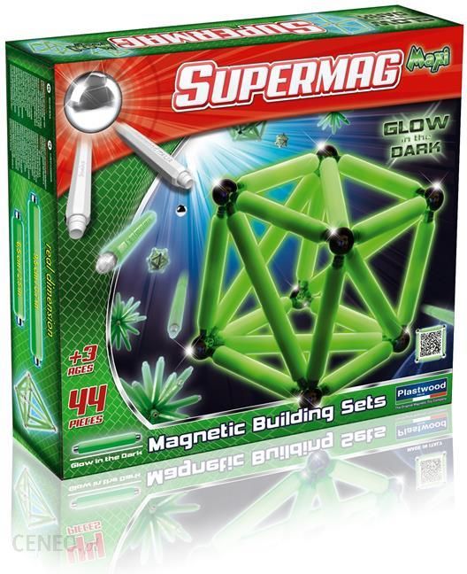 Supermag Maxi Glow 44 El Klocki Magnetyczne Ceny I Opinie Ceneo Pl
