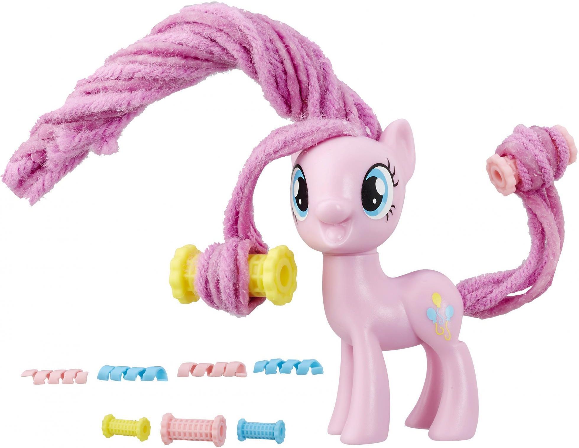 Hasbro My Little Pony Stylowa Grzywa Pinkie Pie B9618 - zdjęcie 2 Hasbro My Little Pony Stylowa Grzywa Pinkie Pie B9618