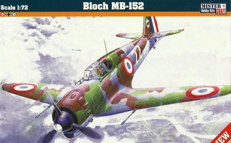 Bloch MB-152 1:72 model Mister Craft