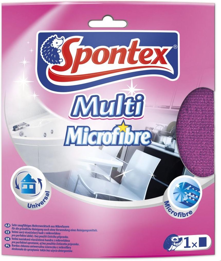 Spontex Ścierka Multi Microfibre 32x32 97843037 - Opinie I Atrakcyjne ...