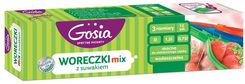 Zdjęcie Gosia Woreczki z suwakiem zamykane MIX 12 szt. - Drobin