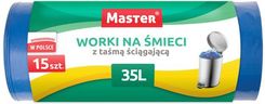 Zdjęcie Ika Worki na śmieci z taśmą 35l 15 szt. Hdpe - Bytom