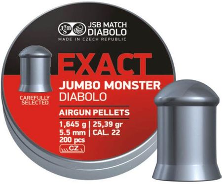 Śrut Jsb Exact Jumbo Monster 5,52mm 200szt