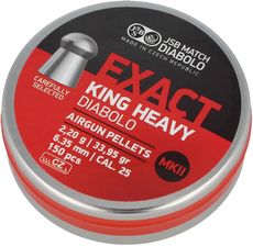 Zdjęcie Śrut Jsb Exact King Heavy Mkii 6,35mm 150szt - Pruchnik
