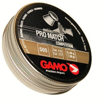 Śrut Gamo Pro Match Competition 4,5mm 500szt