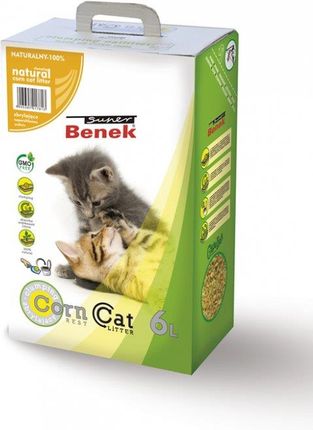 Benek Corn Cat karton 6L Bio Żwirek kukurydziany
