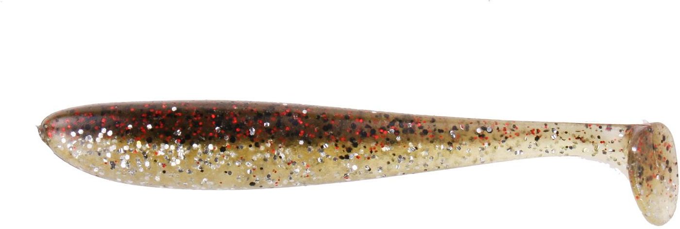 Leurre EFFZETT Greedy Shad 100 Mm - Lemon Lime - Lot De 8