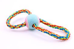 Zdjęcie Szarpak Sznur Przeciągacz ósemka Piłka psa Strong - Sobótka