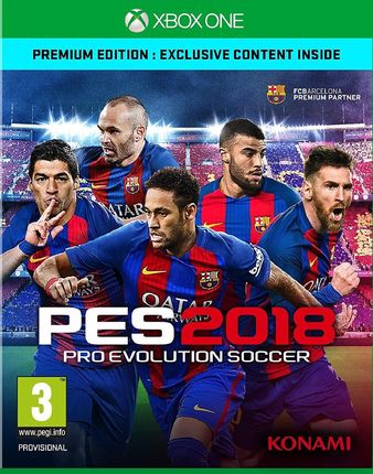 Pro Evolution Soccer PES 2018 Premium Edition (Gra Xbox One)