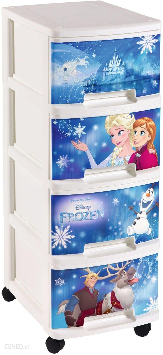Curver Regał Disney Frozen 4 Szuflady Na Zabawki - Ceny i 