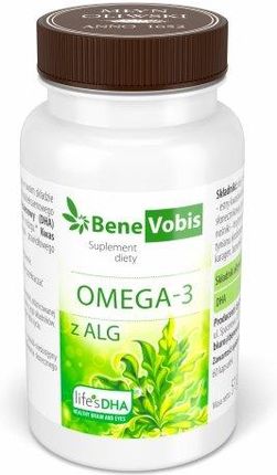 BeneVobis Omega 3 z Alg life'sDHA Wege 60 kaps.