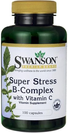 Swanson Super Stres Complex B 100 kaps.