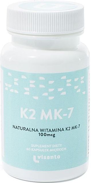 Jerzy Zięba Visanto Naturalna Witamina K2 Mk7 60 Kaps