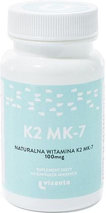 Visanto Naturalna Witamina K2 -MK7 60 kaps.