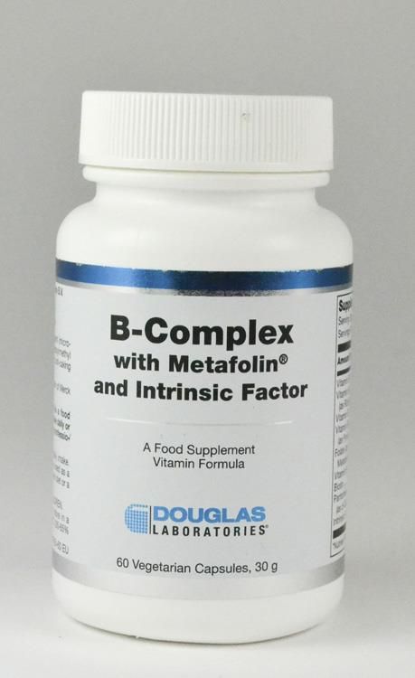 Douglas Laboratories B-Complex W Metafolin And Intrinsic Factor 60 Kaps ...