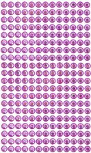 Zdjęcie Kryształki samoprzylepne 6 mm Pink GRKR-052 - Środa Wielkopolska