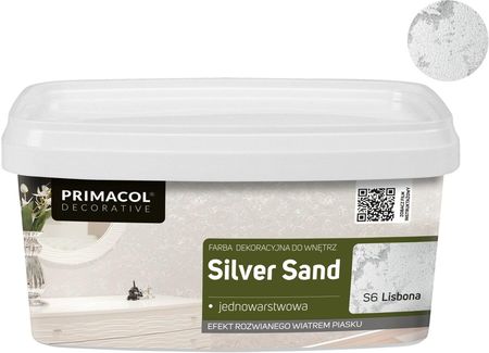 Primacol Farba Dekoracyjna Silver Sand 1l Lisbona S6