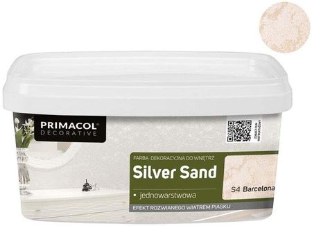 Primacol Farba Dekoracyjna Silver Sand 1l Barcelona S4