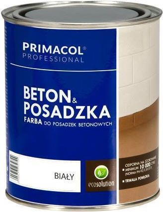 Primacol Farba Beton Posadzka, Biały 0,75L
