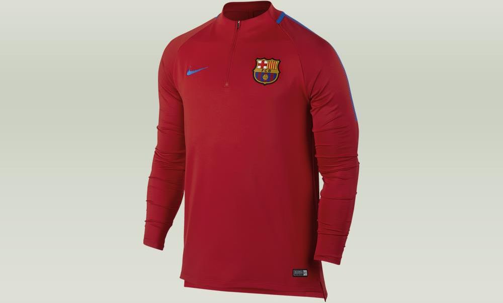 ウェア Nike Barcelona Squad Drill Top 2019/20 2019-20 Barcelona Nike 1/4 Zip Drill Top - 8/10 - (M)
