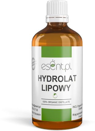 Esent Hydrolat Lipowy certyfikowany organiczny 100ml